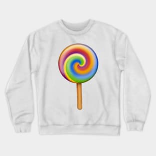 Lollypop Emoji Crewneck Sweatshirt